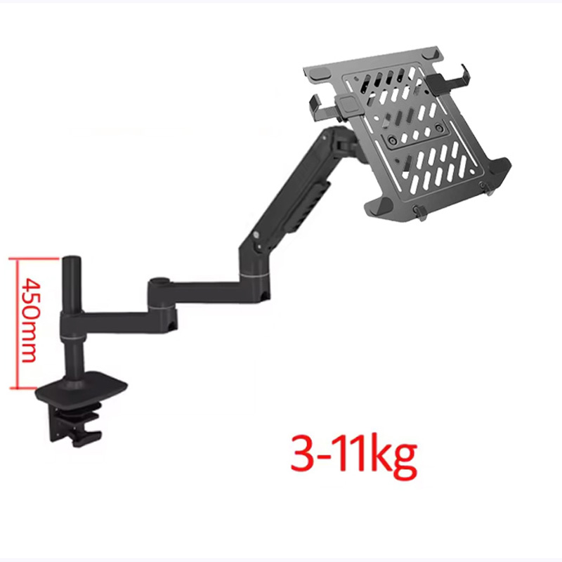 Tablet Lap Desk - 450mm DL-8013LP フルモーション式 17インチ ラップトップ/デスクトップスタンド アルミニウム製