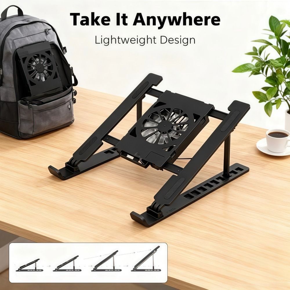 ユニバーサルノートパソコン冷却スタンド ファン付き調節可能  - Cooling Stand Tablet のレビューと価格
