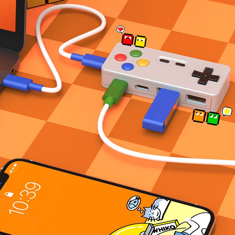 4in1ゲームパッドモデリングハブ。ゲームコントローラー、コ - Usb Hub Type C のレビューと価格