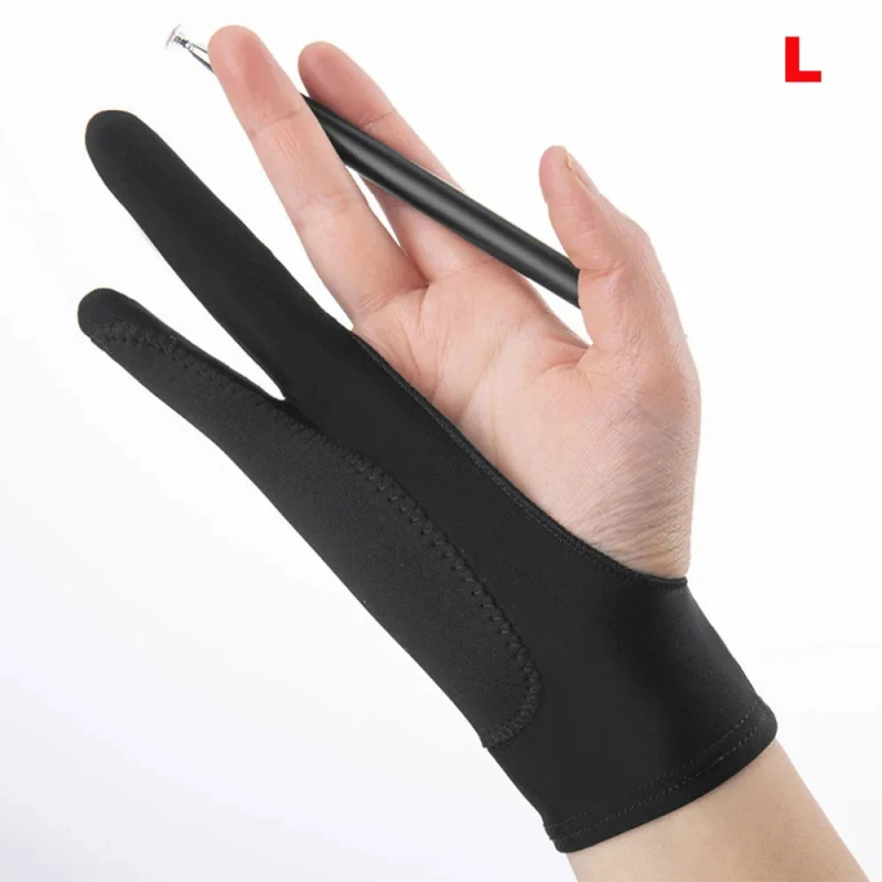1/2 個二本指手描き手袋油絵画材アンチタッチタブレットデジ - Drawing Glove Artist のレビューと価格