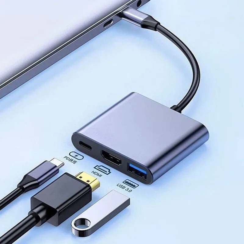 USB C ハブ 3in1 タイプ C 3.0 to HDM - Usb Hub Type C のレビューと価格