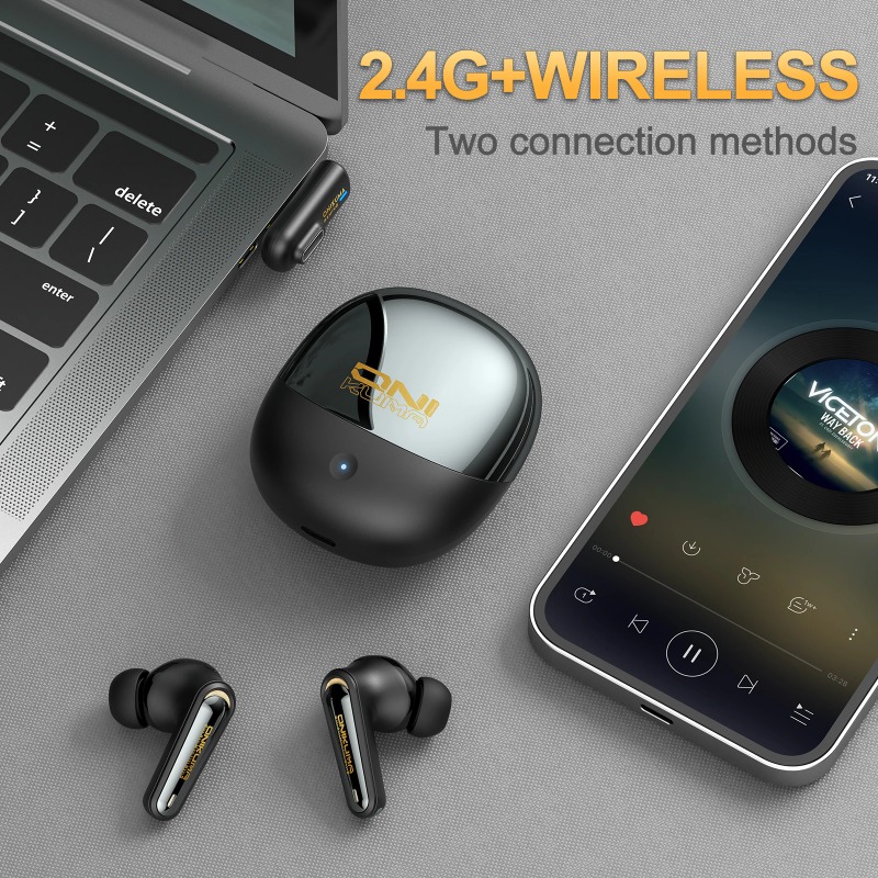 ONIKUMA TX610 ワイヤレスゲーミングイヤホン デ - Wired Earphone Lightning のレビューと価格