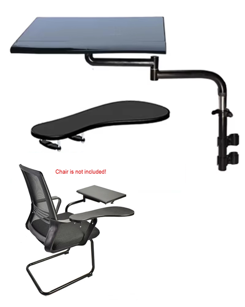 Hyvarwey フルモーション多機能椅子クランプキーボード - Tablet Lap Desk のレビューと価格